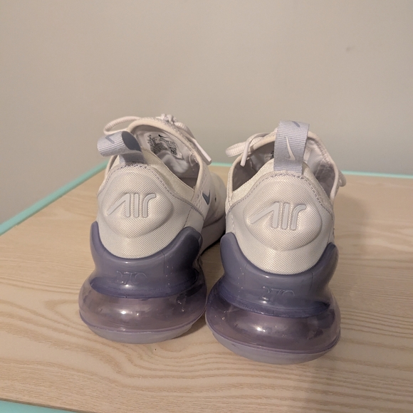Nike Air Max 270 White Sneakers - Picture 4 of 8
